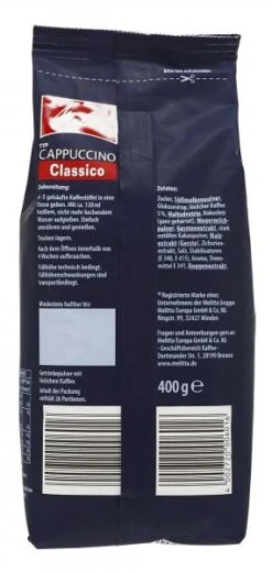 Melitta Classico Cappuccino -Getränkeladen 4502090333 4002720006016 03.jpg