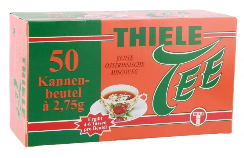 Thiele Tee Echte Ostfriesische Mischung Kannenbeutel 1 Thiele Tee Echte Ostfriesische Mischung Kannenbeutel