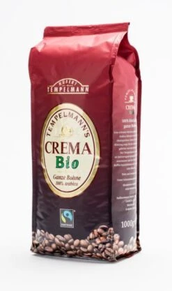 Hubert Tempelmann Crema Bio Ganze Bohne