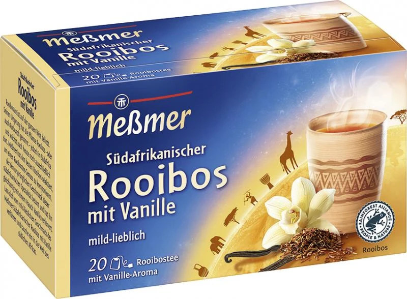 Meßmer Südafrikanischer Rooibos Mit Vanille 1 Meßmer Südafrikanischer Rooibos Mit Vanille