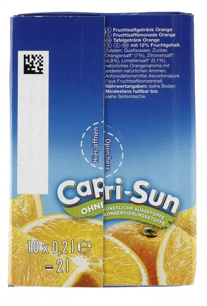 Capri-Sun Orange 2 Capri-Sun Orange – Bild 2