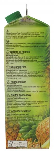 Wesergold Ananas-Nektar 3 Wesergold Ananas-Nektar – Bild 3