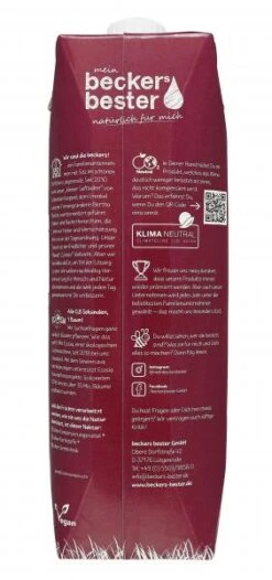 Becker's Bester Schwarze Johannisbeer -Getränkeladen 4504030897 4001716082027 03