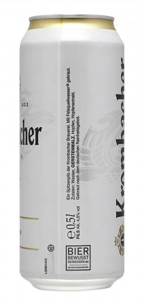 Krombacher Pils (Einweg) 2 Krombacher Pils (Einweg) – Bild 2