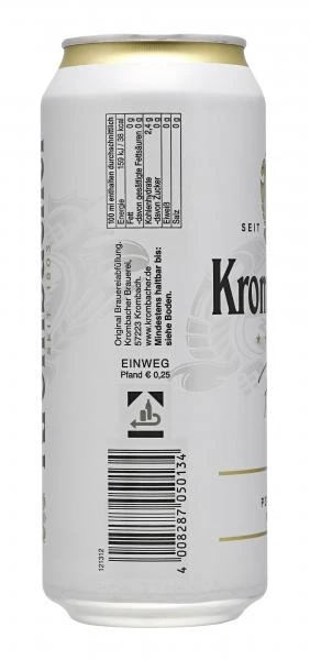 Krombacher Pils (Einweg) 3 Krombacher Pils (Einweg) – Bild 3