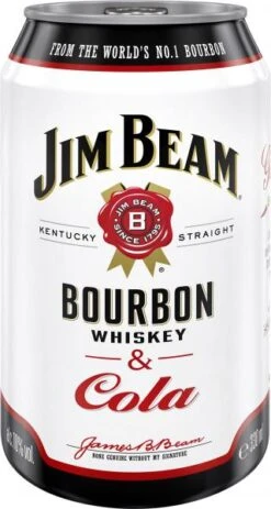 Titelseite 5 Jim Beam Bourbon Whiskey & Cola (Einweg)